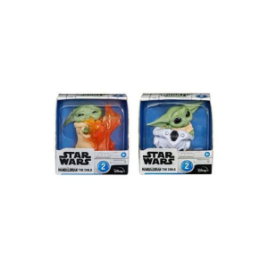Star Wars Mandalorian Bounty Collection Figure 2-Pack The Child Helmet Hiding & Stopping Fire